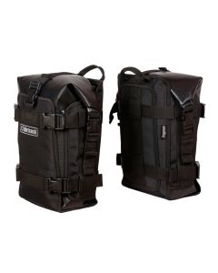 Dirtsack Frogman CS Compact Sport ADV Pair of Crash Bar Waterproof Bags (Black)