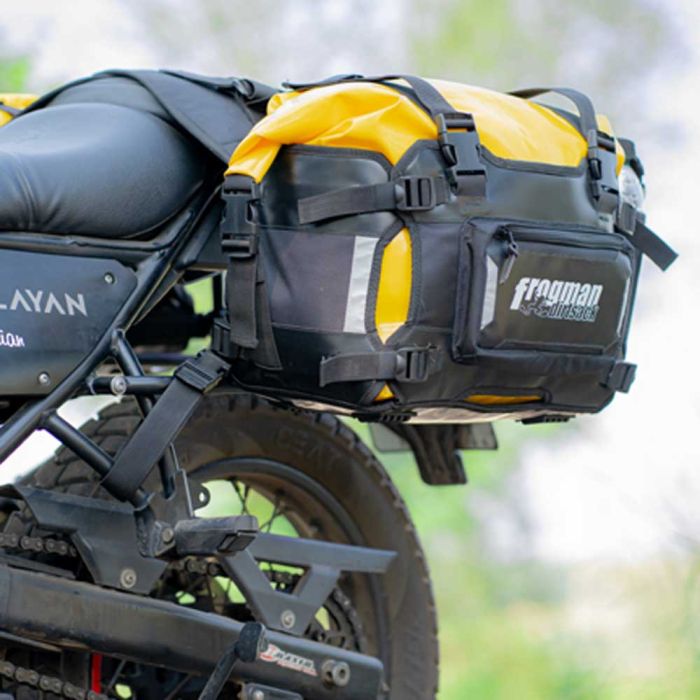 Dirtsack Frogman V2 Yellow Waterproof Soft Panniers Adventure TET
